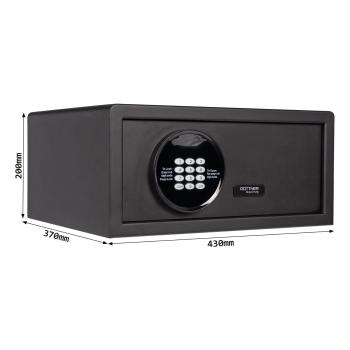 Preview: Rottner Möbeltresor Aurora Lap anthrazit T06530